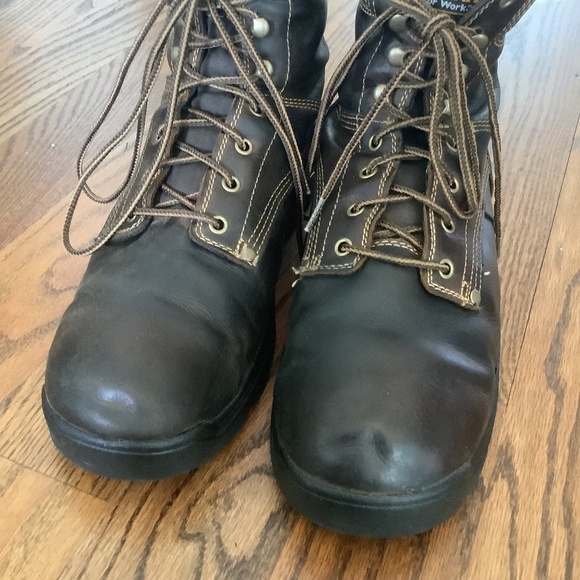 Carolina Men's Rugged Leather Work Boot Size 12 - Picture 5 of 16